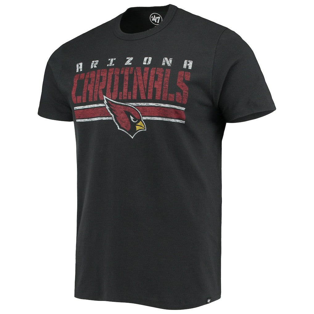 Arizona Cardinals '47 Team Stripe T-Shirt - Black T-shirts