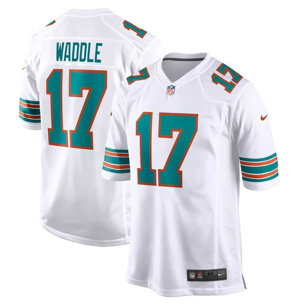Jaylen Waddle Miami Dolphins Game Jersey - White Jerseys