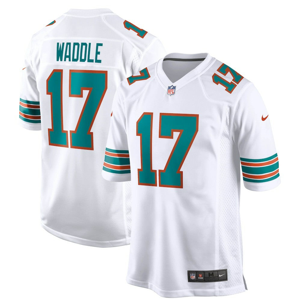 Jaylen Waddle Miami Dolphins Game Jersey - White Jerseys