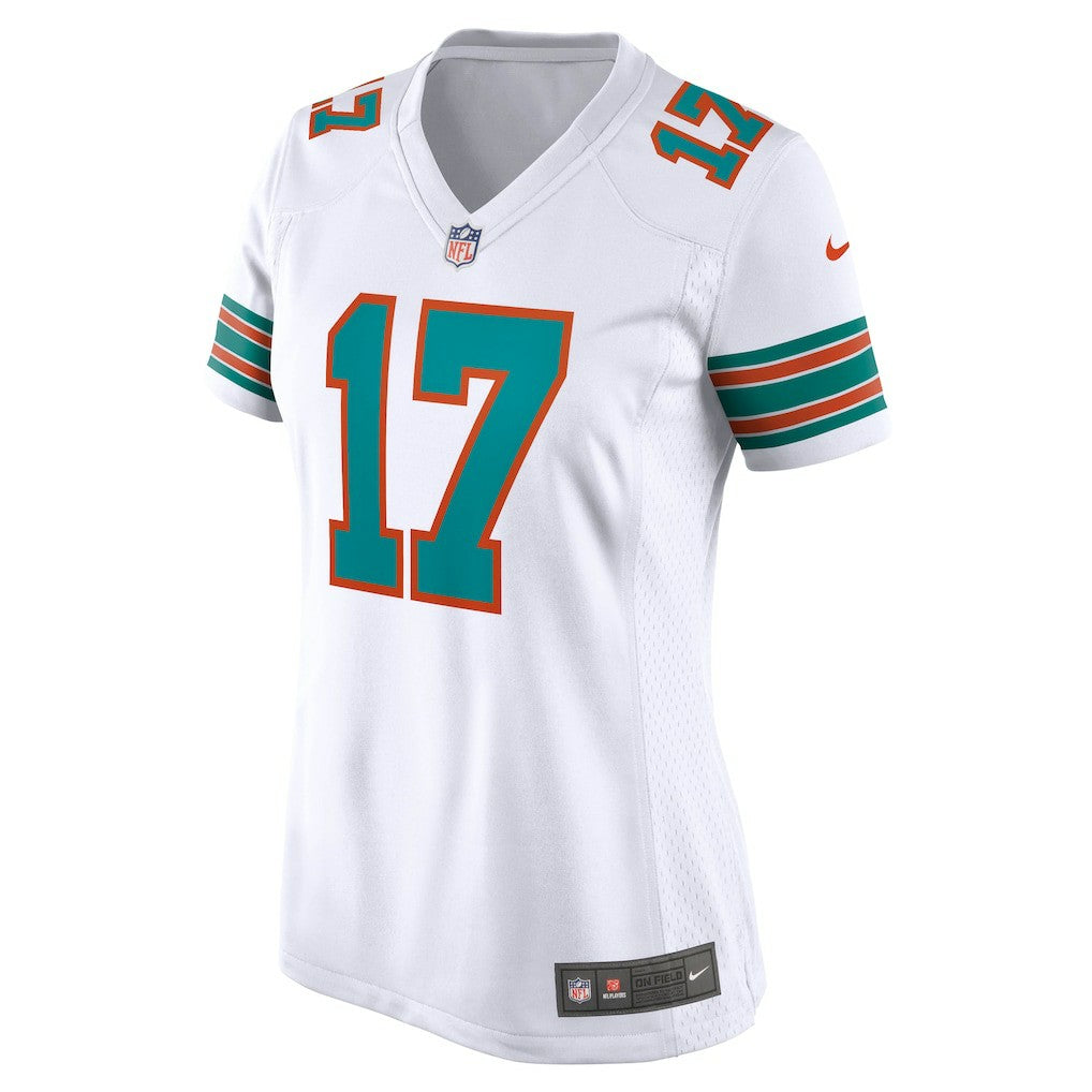 Jaylen Waddle Miami Dolphins Women's Game Jersey - White Jerseys