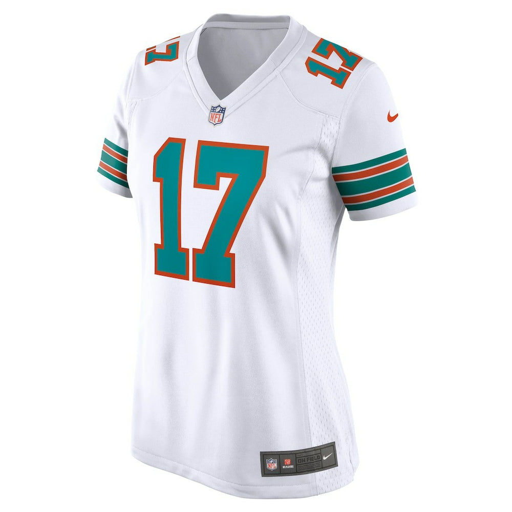 Jaylen Waddle Miami Dolphins Women's Game Jersey - White Jerseys