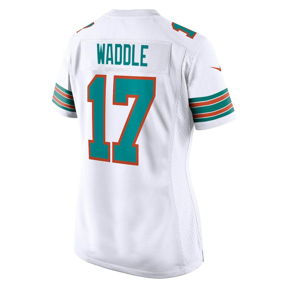 Jaylen Waddle Miami Dolphins Women's Game Jersey - White Jerseys