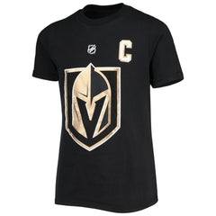 Mark Stone Vegas Golden Knights Youth Player Name & Number T-Shirt - Black | US 4357686