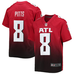 Kyle Pitts Sr. Atlanta Falcons Youth Game Jersey - Red Jerseys