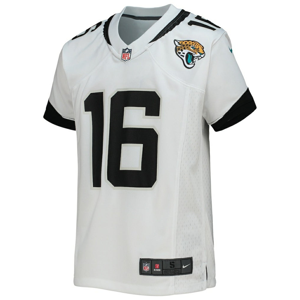Trevor Lawrence Jacksonville Jaguars Youth Game Jersey - White Jerseys