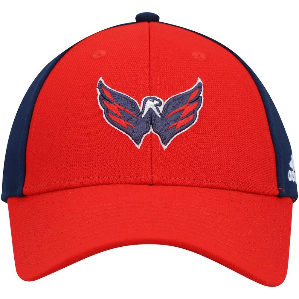 Washington Capitals adidas Team Adjustable Hat - Red/Navy | US 4360291