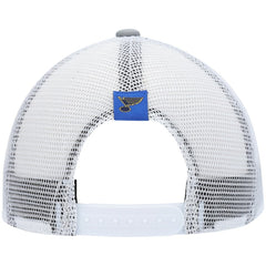 St. Louis Blues adidas Women's Foam Trucker Snapback Hat - Gray/White | US 4360315