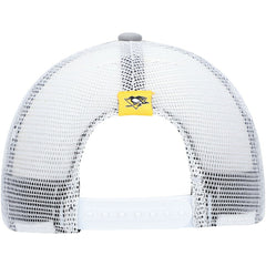 Pittsburgh Penguins adidas Women's Foam Trucker Snapback Hat - Gray/White | US 4360316