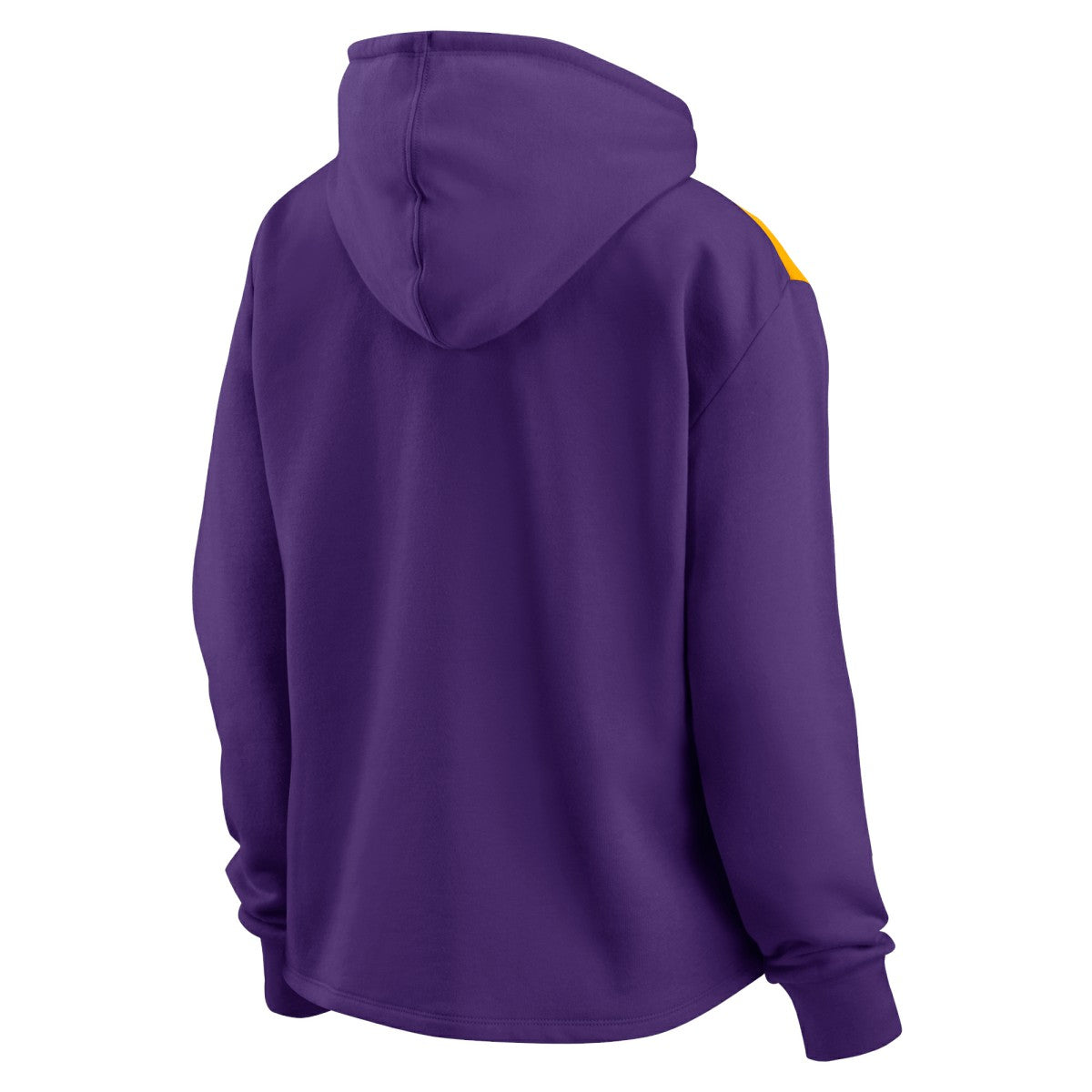 Los Angeles Lakers Women's Overslide Quarter-Zip Fleece Hoodie Purple - Fanatics