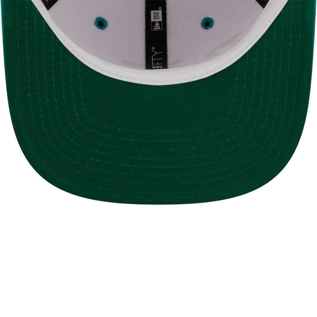 Jacksonville Jaguars New Era Sparky Original 9FIFTY Snapback Hat - White/Teal Hats