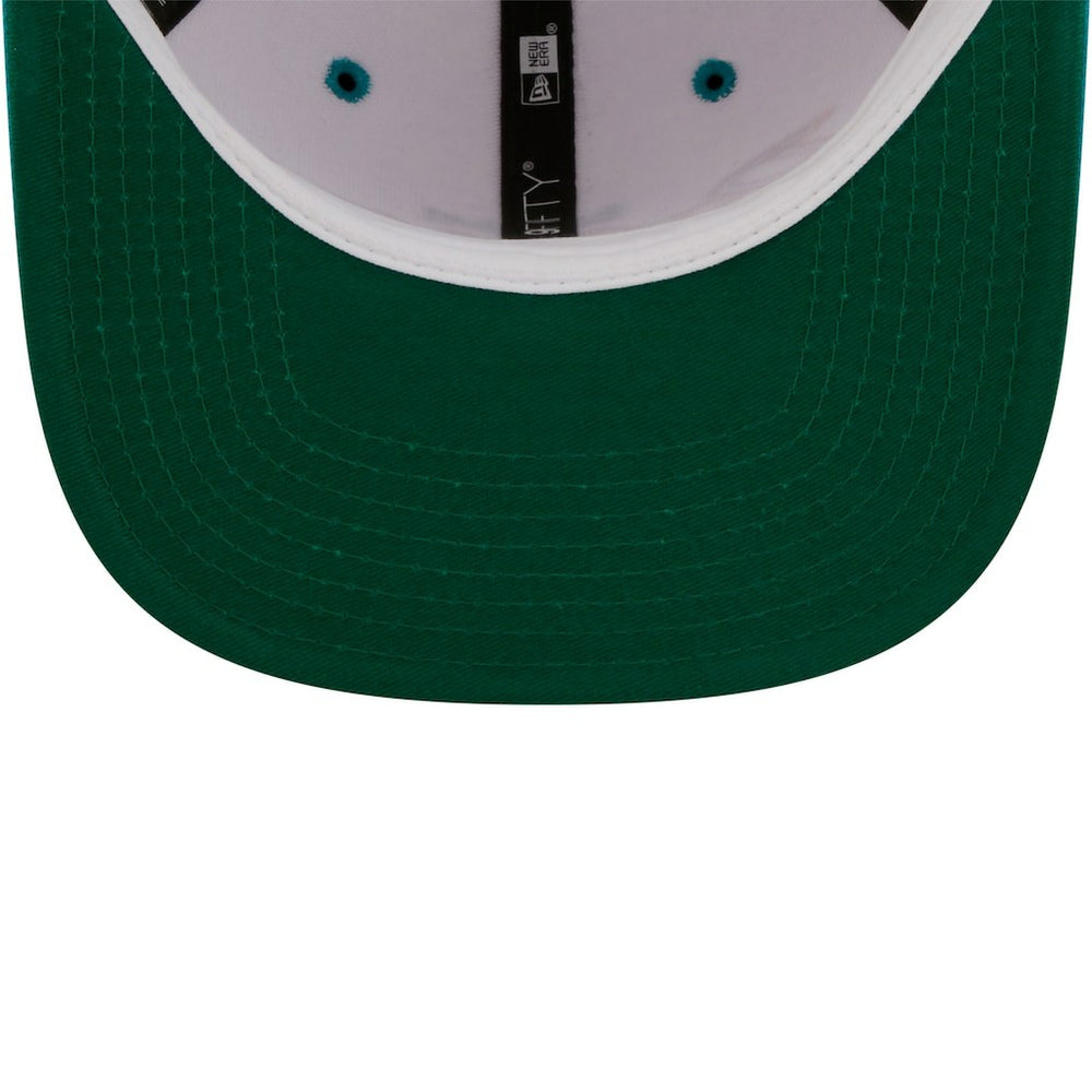Jacksonville Jaguars New Era Sparky Original 9FIFTY Snapback Hat - White/Teal Hats
