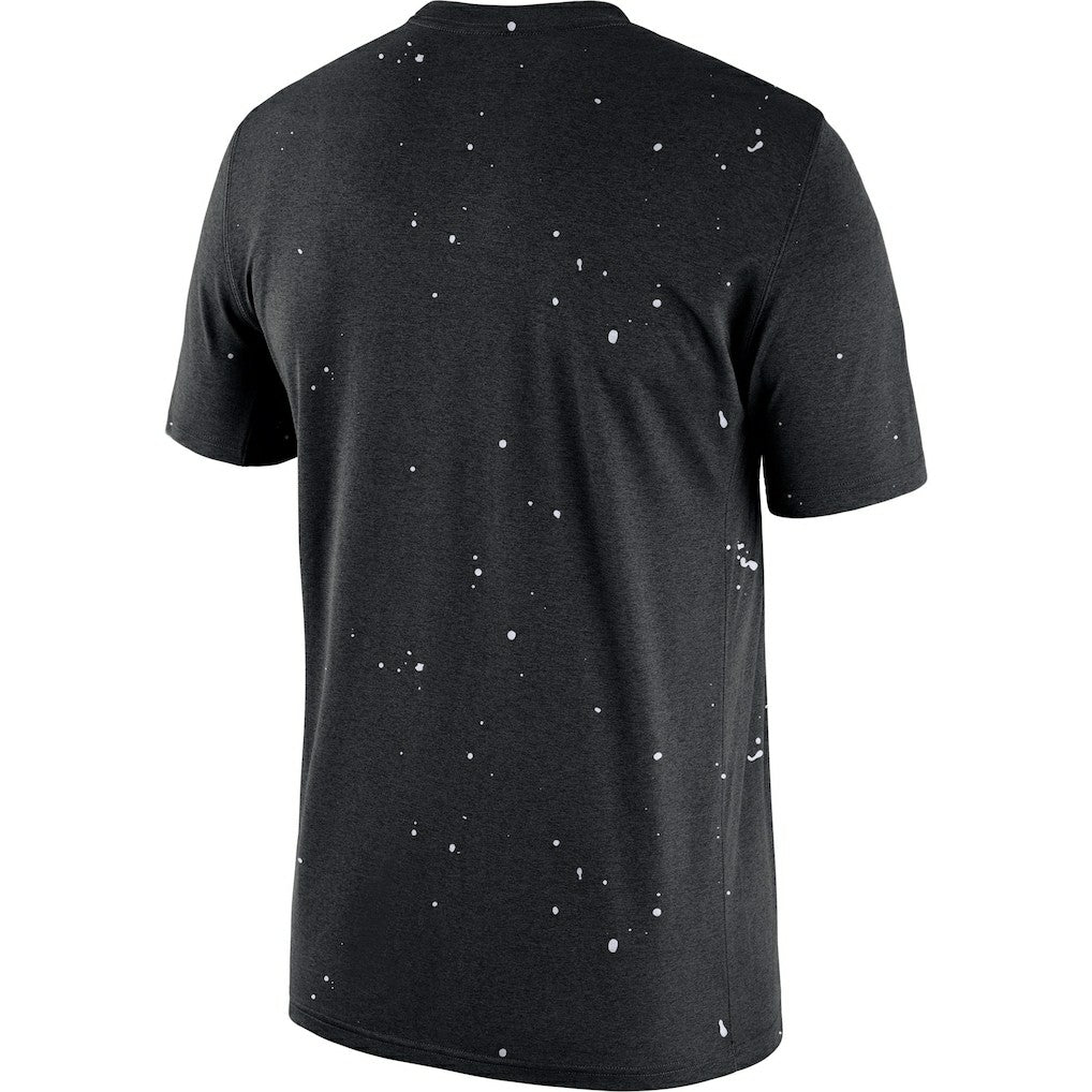 Brooklyn Nets Courtside Splatter T-Shirt Black - Nike