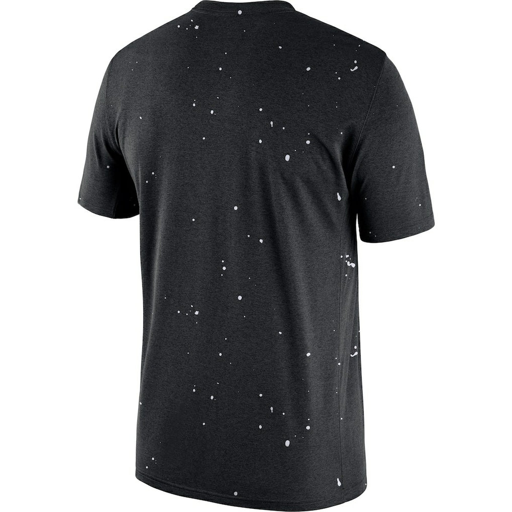 Brooklyn Nets Courtside Splatter T-Shirt Black - Nike