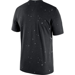 Brooklyn Nets Courtside Splatter T-Shirt Black - Nike