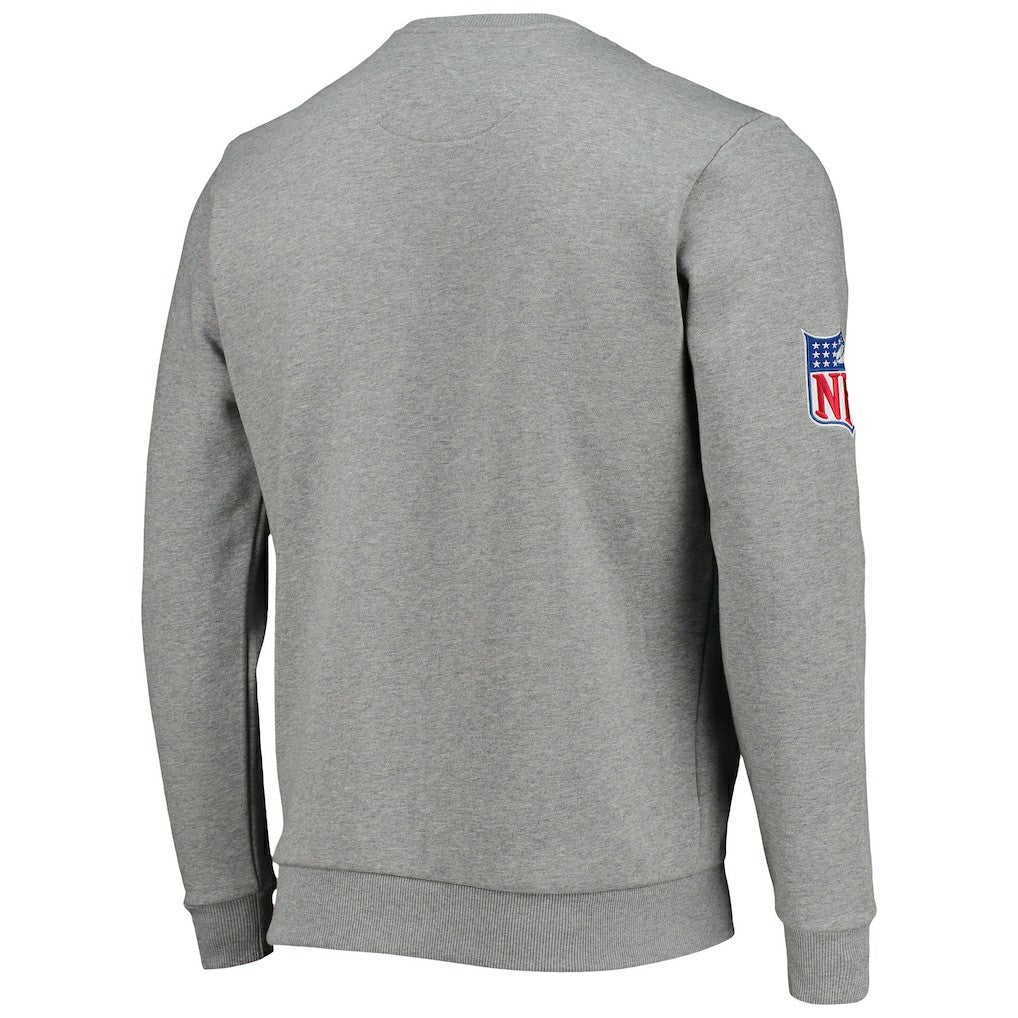 New Orleans Saints Starter Locker Room Throwback End Zone Pullover Sweatshirt - Gray Pullover