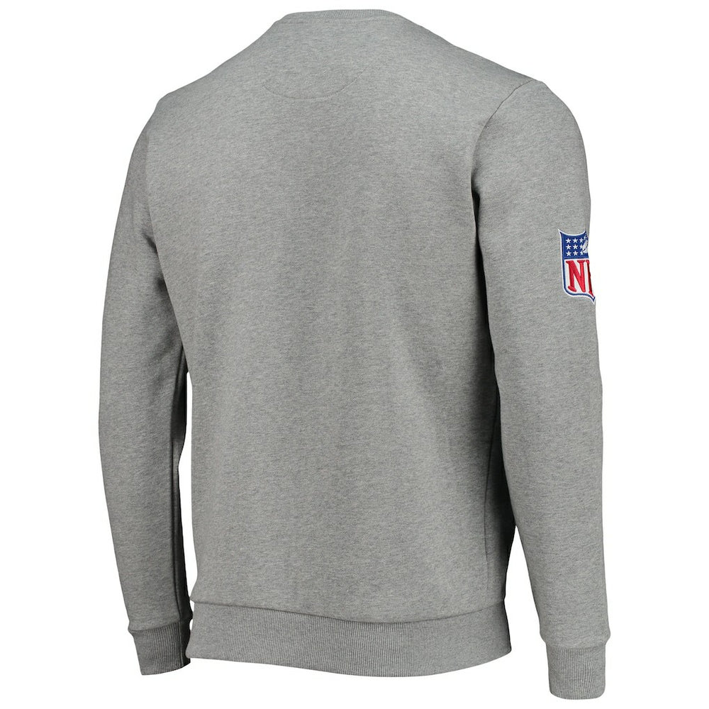 New Orleans Saints Starter Locker Room Throwback End Zone Pullover Sweatshirt - Gray Pullover