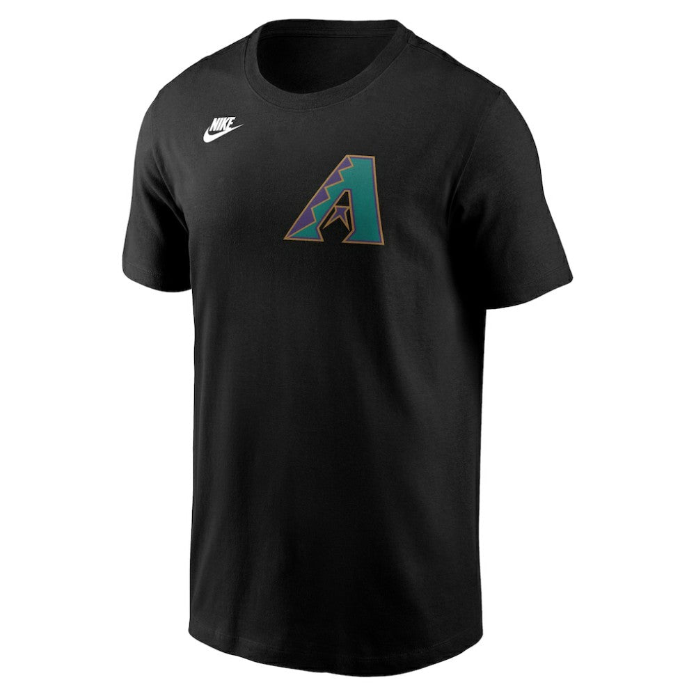 Arizona Diamondbacks Nike Cooperstown Collection Wordmark T-Shirt - Black T-shirts