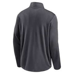 Athletics Nike Diamond Icon Pacer Performance Quarter-Zip Windbreaker Top - Anthracite Tops