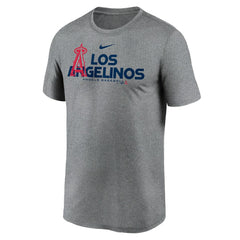 Los Angeles Angels Nike Local Rep Legend Performance T-Shirt - Heathered Charcoal T-shirts