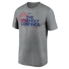 Chicago Cubs Nike Local Rep Legend Performance T-Shirt - Heathered Charcoal T-shirts