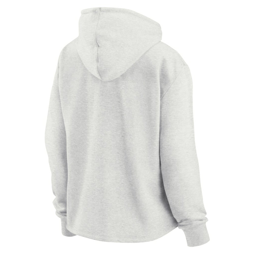 St. Louis Cardinals Fanatics Women's True Classics Legacy Quarter-Zip Hoodie - Oatmeal Hoodies
