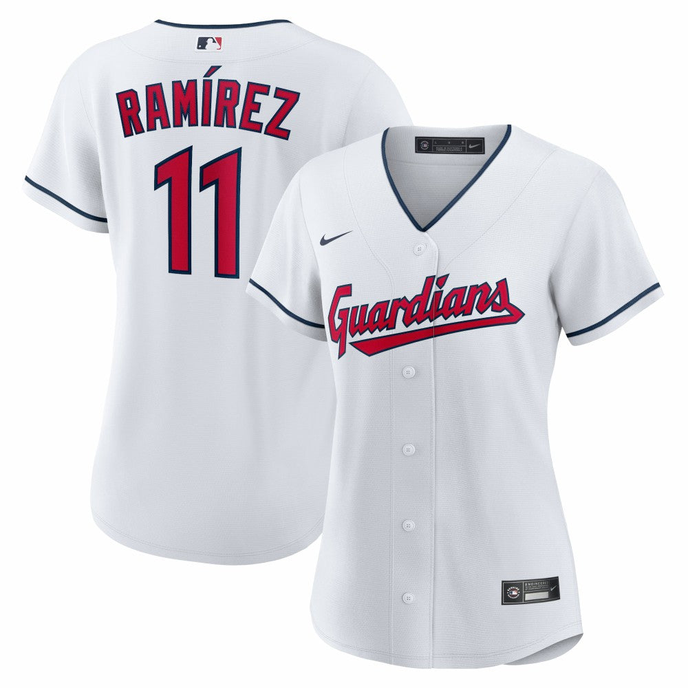Jose Ramirez Cleveland Guardians Nike Women's Home Replica Player Jersey - White Jerseys