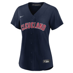 Cleveland Guardians Nike Women's Alternate Official Replica Jersey - Navy Jerseys