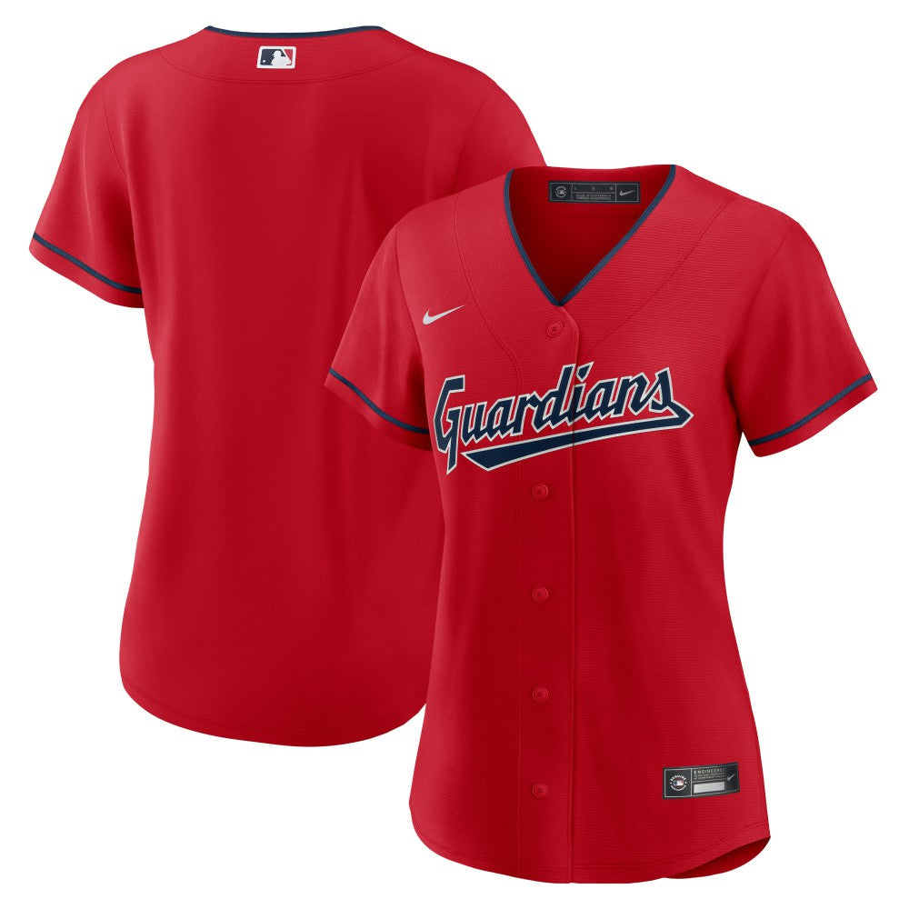 Cleveland Guardians Nike Women's Alternate Replica Team Jersey - Red Jerseys