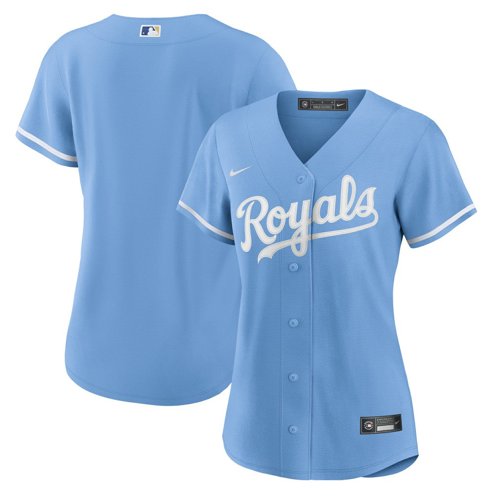Kansas City Royals Nike Women's Alternate Replica Team Logo Jersey - Light Blue Jerseys