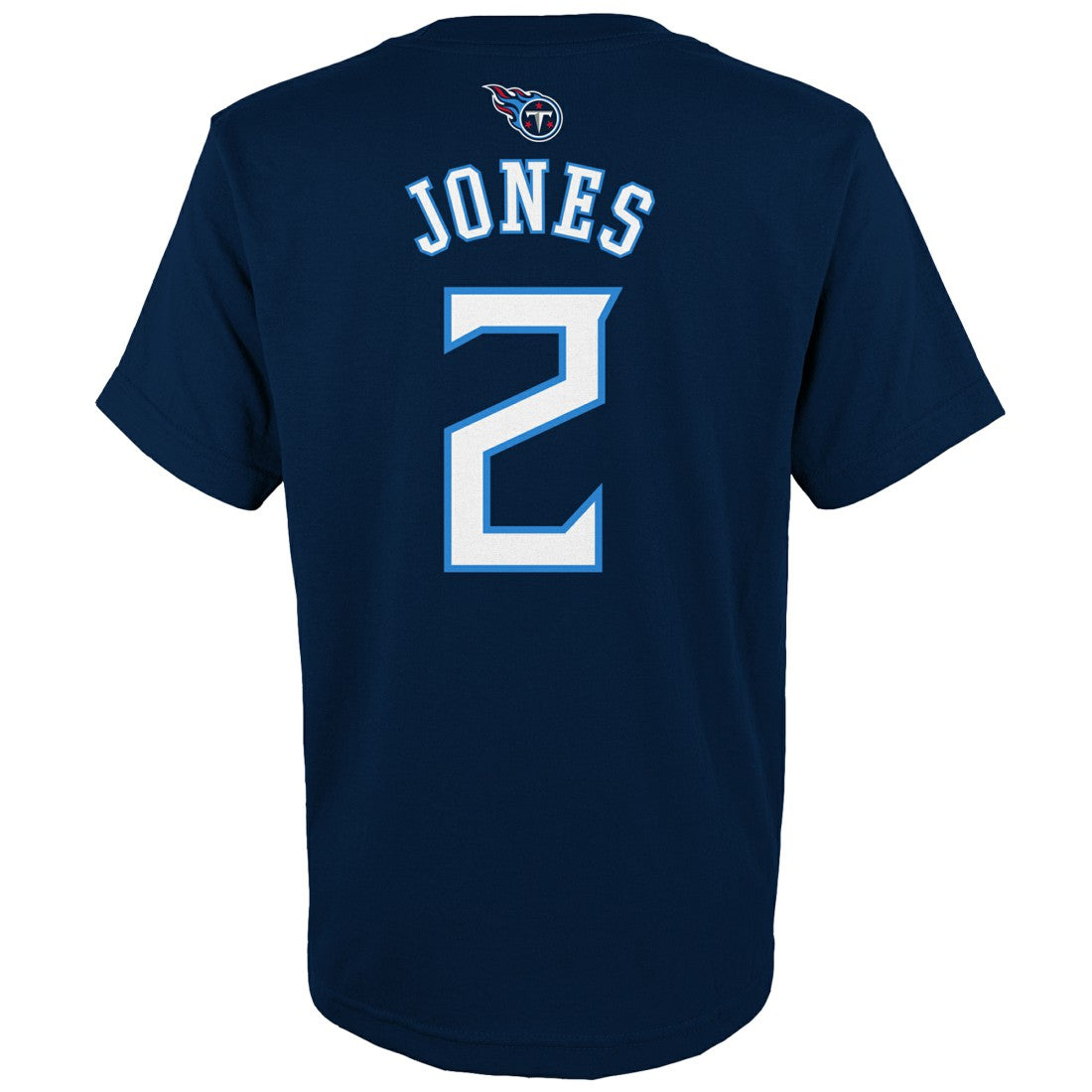 Julio Jones Tennessee Titans Youth Mainliner Player Name & Number T-Shirt - Navy T-shirts