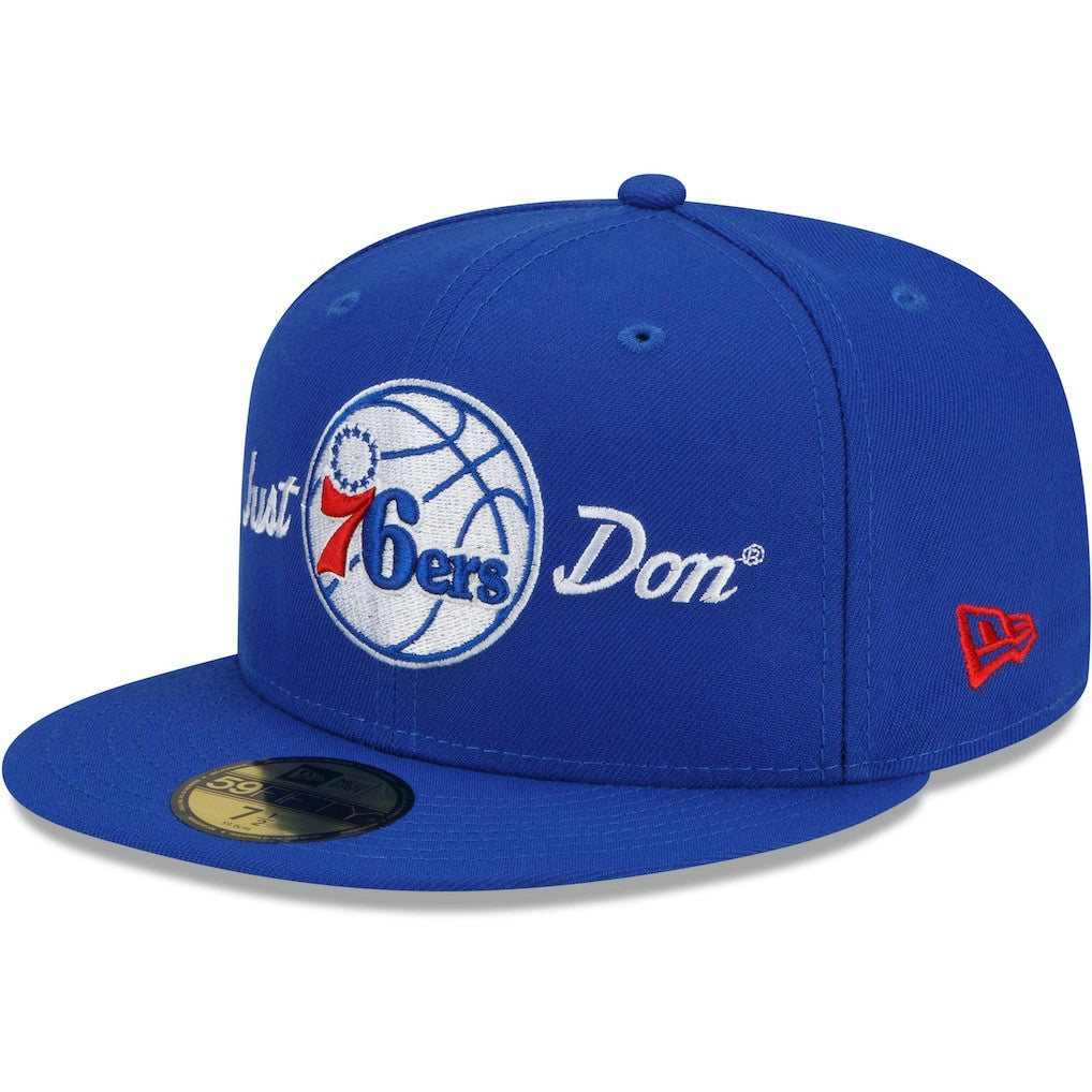 Philadelphia 76ers x Just Don 59FIFTY Fitted Hat Royal - New Era