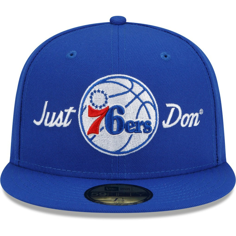 Philadelphia 76ers x Just Don 59FIFTY Fitted Hat Royal - New Era