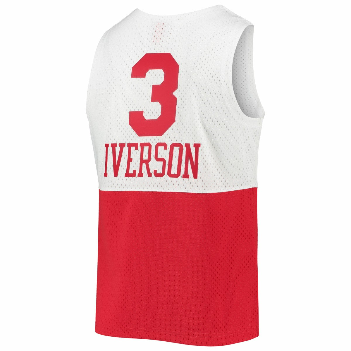 Allen Iverson Philadelphia 76ers 2003/2004 Hardwood Classics Swingman Jersey White - Mitchell & Ness