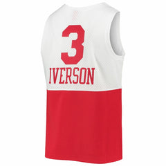 Allen Iverson Philadelphia 76ers 2003/2004 Hardwood Classics Swingman Jersey White - Mitchell & Ness