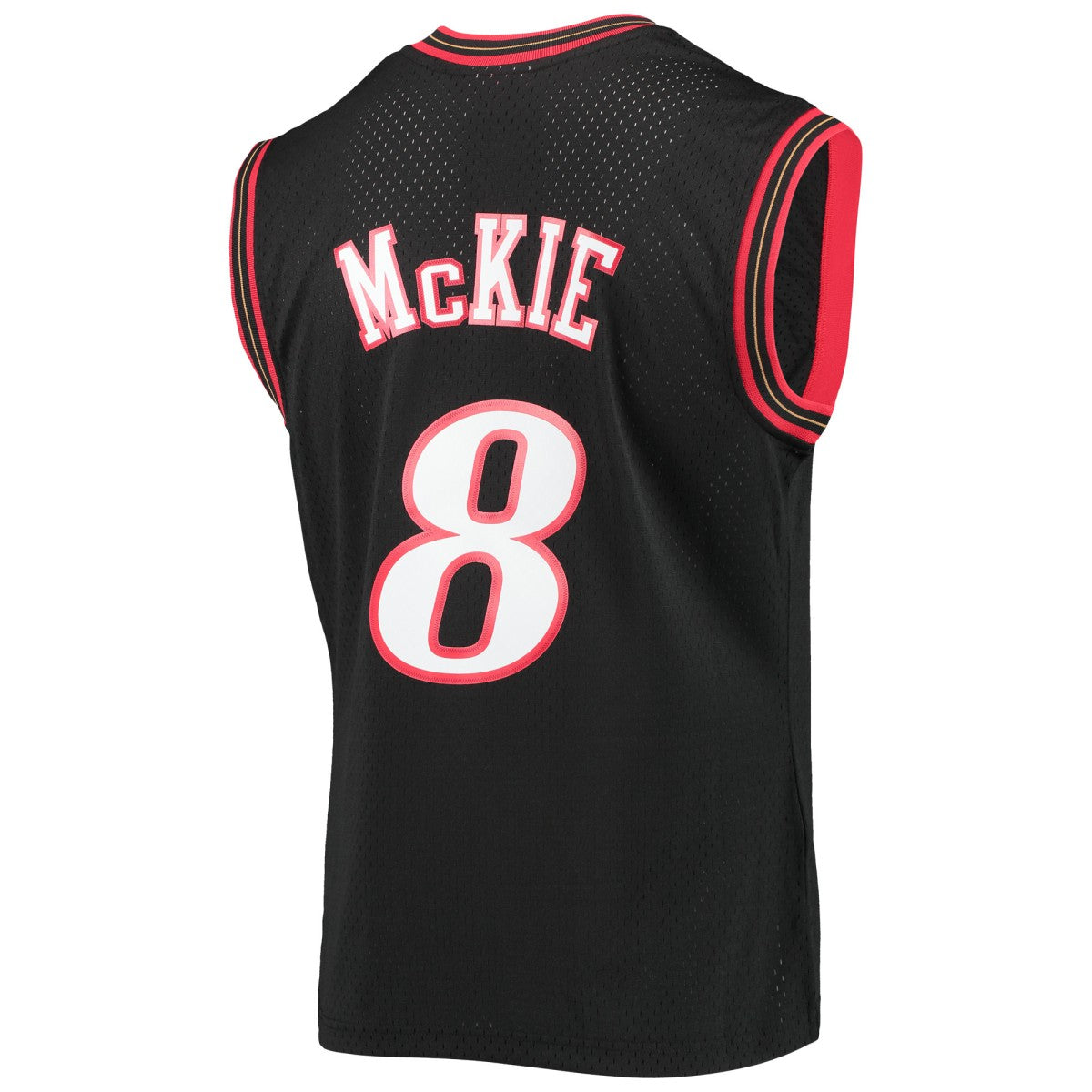 Aaron McKie Philadelphia 76ers Hardwood Classics Swingman Jersey Black - Mitchell & Ness