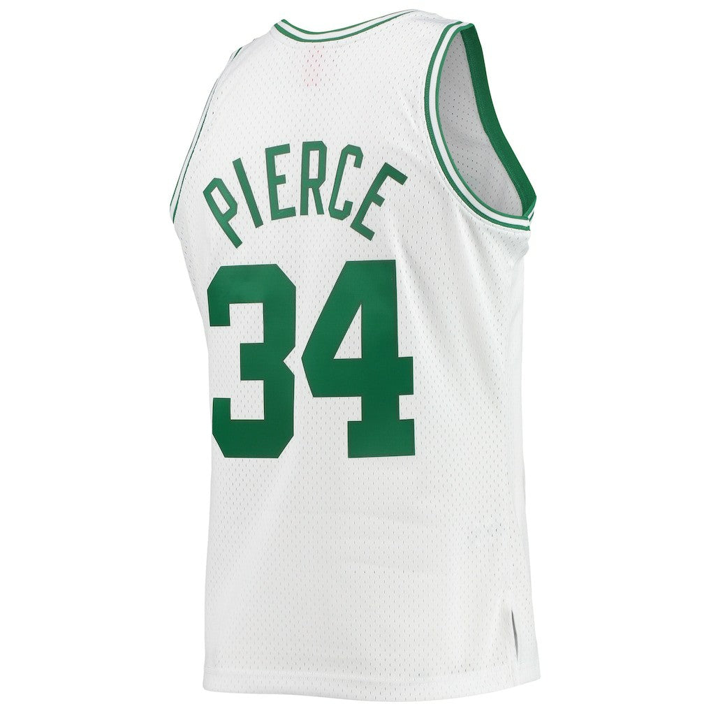 Paul Pierce Boston Celtics Hardwood Classics Swingman Jersey White - Mitchell & Ness