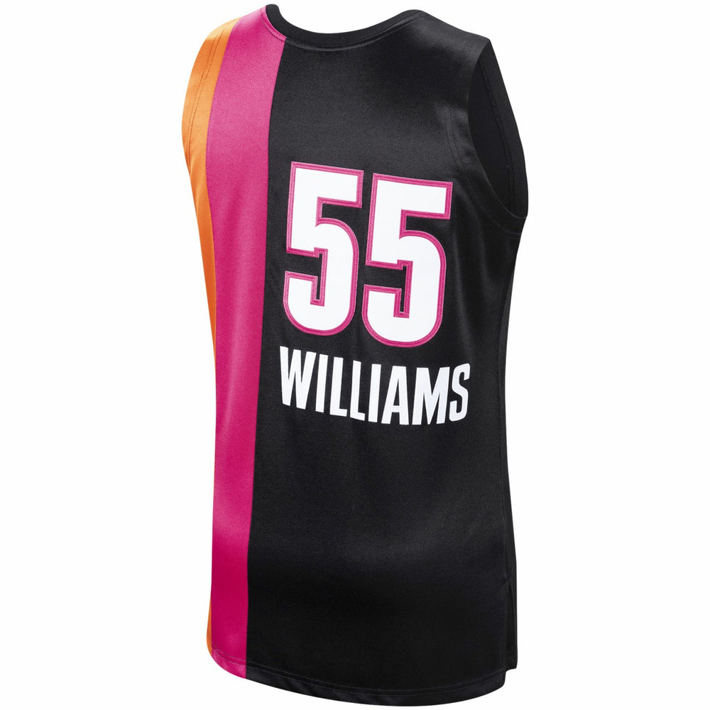 Jason Williams Miami Heat 2005/06 Hardwood Classics Swingman Jersey Black - Mitchell & Ness