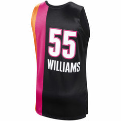 Jason Williams Miami Heat 2005/06 Hardwood Classics Swingman Jersey Black - Mitchell & Ness