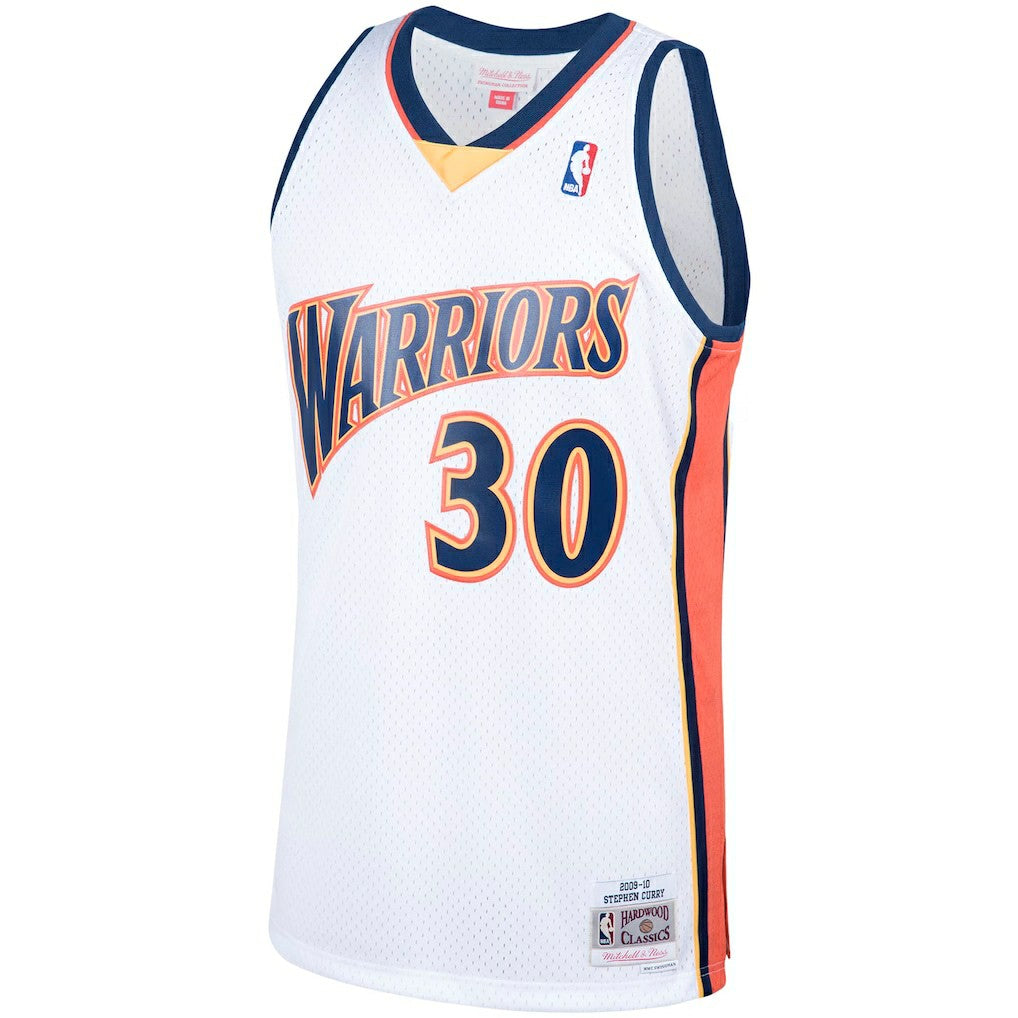 Stephen Curry Golden State Warriors Hardwood Classics Swingman Jersey White - Mitchell & Ness