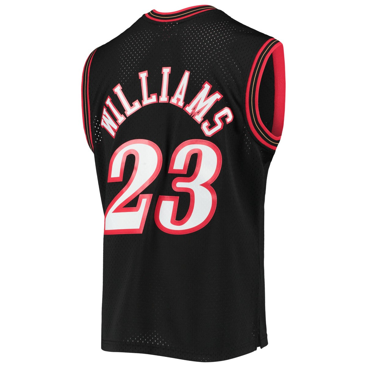 Lou Williams Philadelphia 76ers 2005/06 Hardwood Classics Swingman Jersey Black - Mitchell & Ness