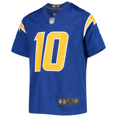 Justin Herbert Los Angeles Chargers Youth Game Jersey - Royal Jerseys