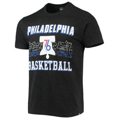 Philadelphia 76ers '47 City Edition Club T-Shirt Black - 47 brand
