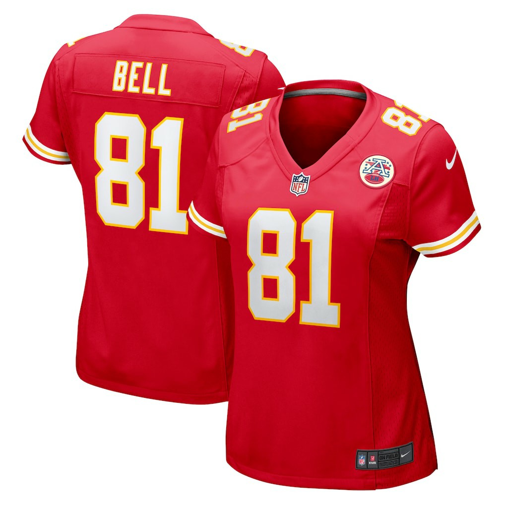 Blake Bell Kansas City Chiefs Women's Game Player Jersey - Red Jerseys