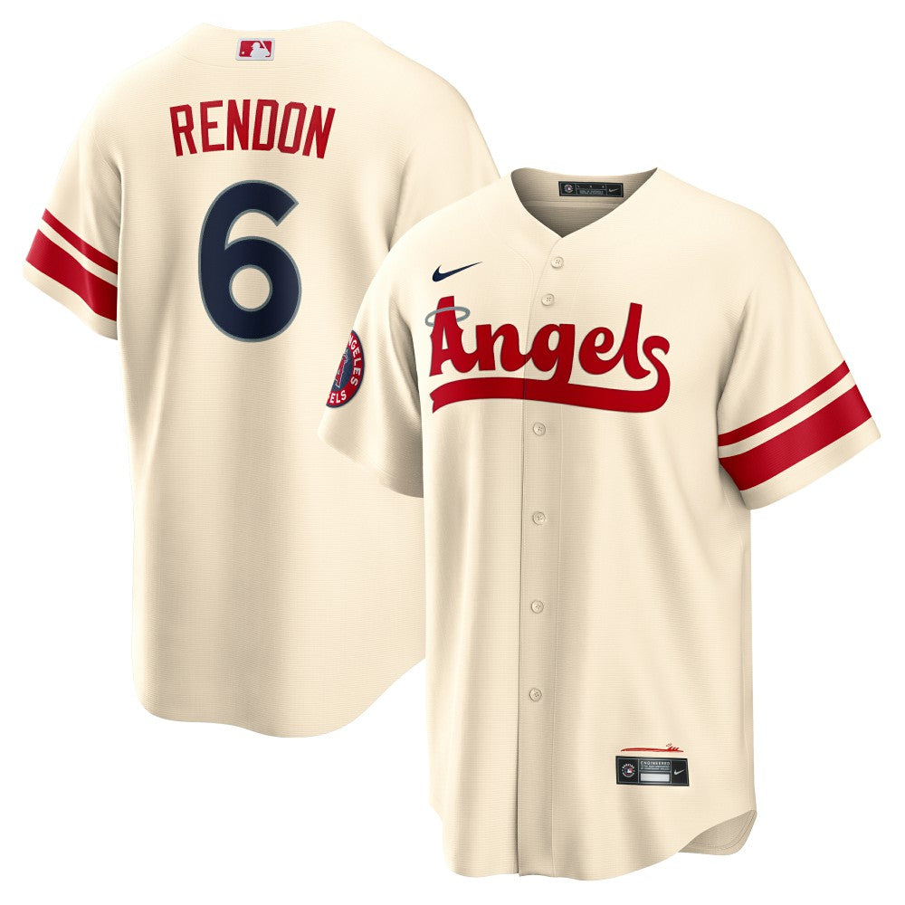 Anthony Rendon Los Angeles Angels Nike City Connect Replica Player Jersey - Cream Jerseys
