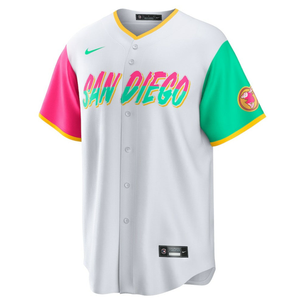 Fernando Tatis Jr. San Diego Padres Nike City Connect Replica Player Jersey - White Jerseys