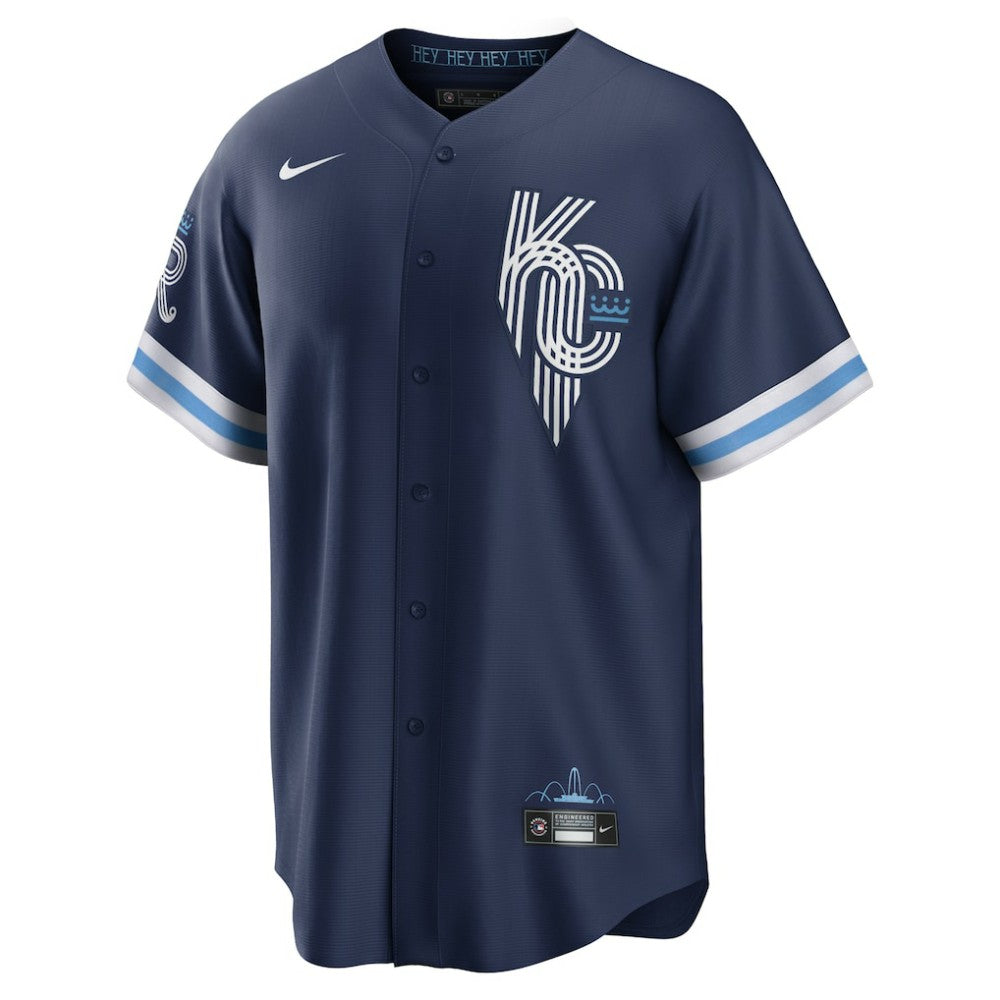 Bobby Witt Jr. Kansas City Royals Nike City Connect Replica Player Jersey - Navy Jerseys