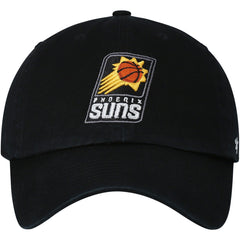 Phoenix Suns '47 Core Logo Clean Up Adjustable Hat Black - 47 brand