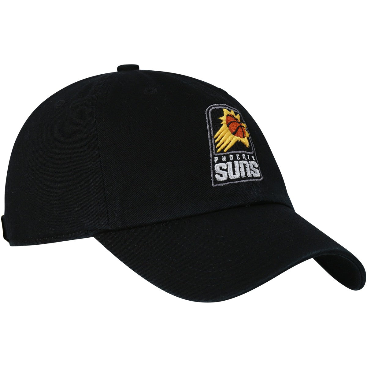 Phoenix Suns '47 Core Logo Clean Up Adjustable Hat Black - 47 brand
