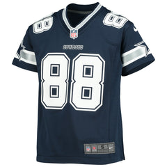 CeeDee Lamb Dallas Cowboys Youth Player Game Jersey - Navy Jerseys