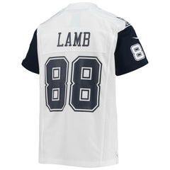 CeeDee Lamb Dallas Cowboys Youth Alternate Game Jersey - White Jerseys